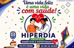 Prefeitura de Figueirão promove edição do HIPERDIA no dia 10 para pacientes com hipertensão e di