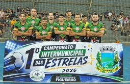 Inter Futsal Alcinópolis estreia com vitória no 1º Campeonato Intermunicipal das Estrelas 2026, e