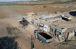 Usina própria de asfalto amplia eficiência das obras na Way-306
