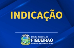 Vereadores de Figueirão encaminham duas indicações ao Executivo