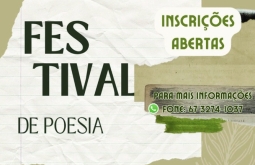 Figueirão abre inscrições para o I Festival Professor Osmar Gonçalves Rodovalho de Poesias e Cau