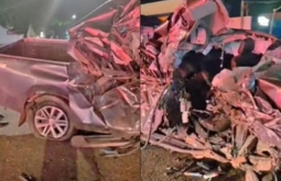 Pecuarista preso após capotar caminhonete xingou policiais e chamou PM de ‘bonitona’