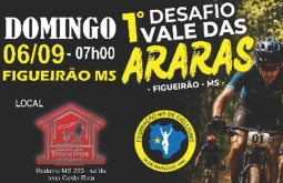 Figueirão se prepara para receber o 1º Desafio Vale das Araras, grande prova de ciclismo