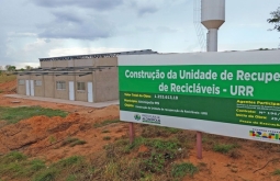 Alcinópolis avança na construção da Unidade de Recuperação de Recicláveis