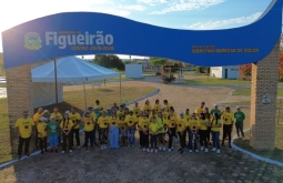 Secretaria de Saúde de Figueirão realiza caminhada do Setembro Amarelo
