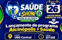 Alcinópolis lança programa “Alcinópolis   Saúde” com diversos atendimentos gratuitos à popu
