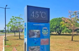 Figueirão enfrenta calor intenso e termômetro registra 44°C nesta segunda-feira