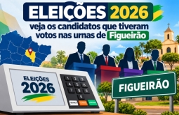 Eleições 2026: veja os candidatos que tiveram votos nas urnas de Figueirão