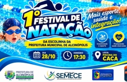 Alcinópolis realiza 1º Festival de Natação e valoriza o esporte como ferramenta de saúde, educa