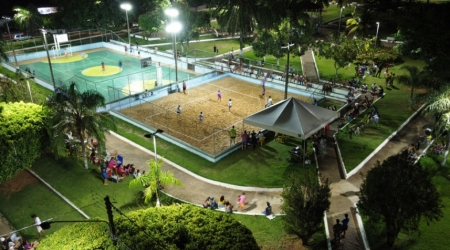 Final do 2° Campeonato Municipal de Vôlei de Praia.