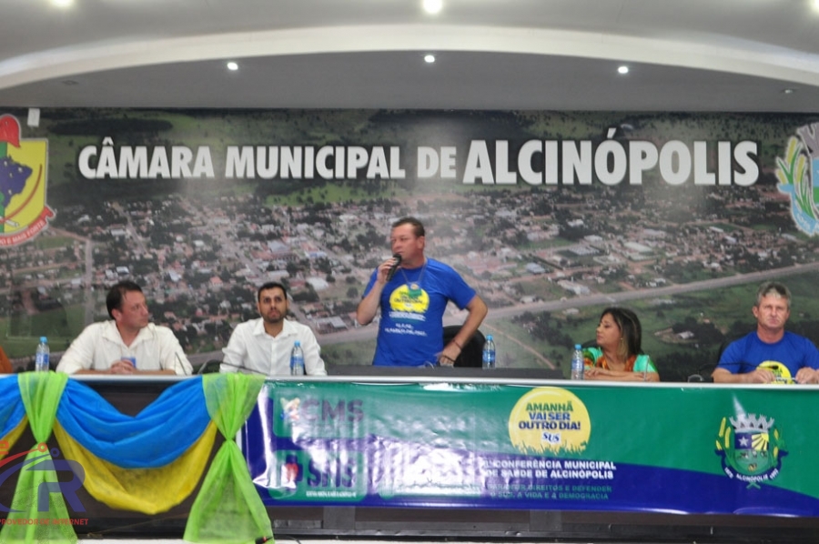 Abertura da 8ª Conferência Municipal da Saúde.