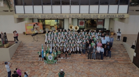 Banda de Alcinópolis apresenta em Campo Grande.