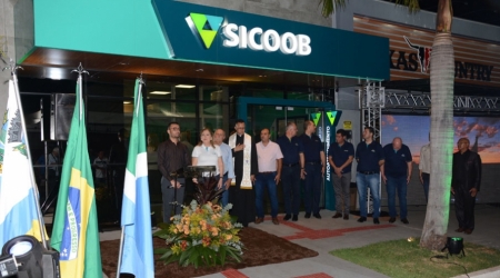 Inauguração da Agência Sicoob de Figueirão.