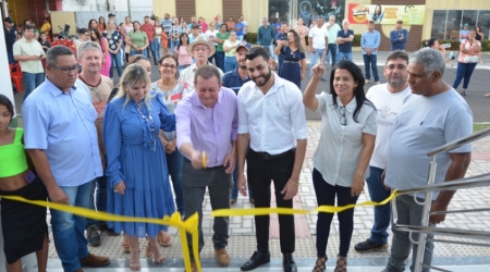 Inauguração da Unidade Básica de Saúde.