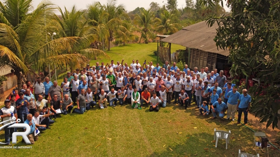 Paróquia N.S da Aparecida de Alcinópolis realizou o Encontro do Terço dos Homen