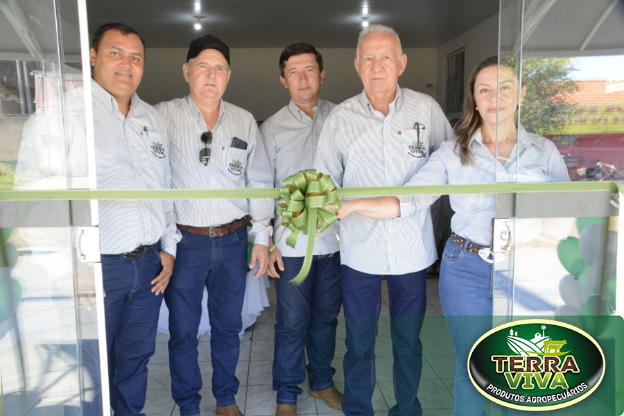 Terra Viva inaugura loja em Alcinópolis.