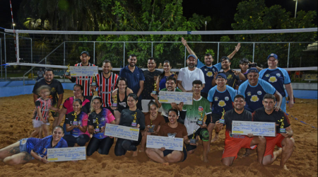 FINAL: 4° Edição de Vôlei de “Praia Municipal”