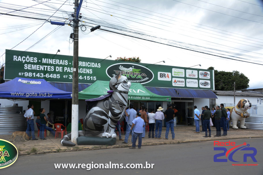 Inauguração da 'Terra Viva Produtos Agropecuários'