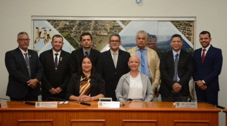 Entrega de Título de Cidadão Honorário em Figueirão MS