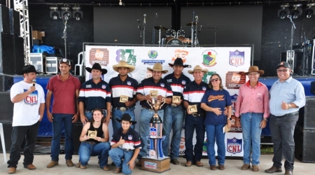 Entrega das premiações da 5ª etapa da CNL 'Circuito Norte de Laço Com