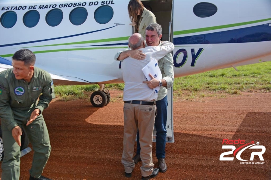 Governador Eduardo Ridedel, Senador e Deputados visitam Figueirão