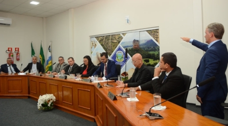 Sessão Solene de posse do Vereador 