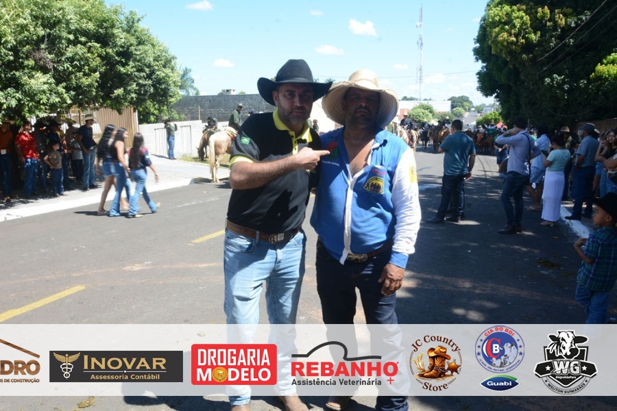 Entrega da premiação da 24 Cavalgada