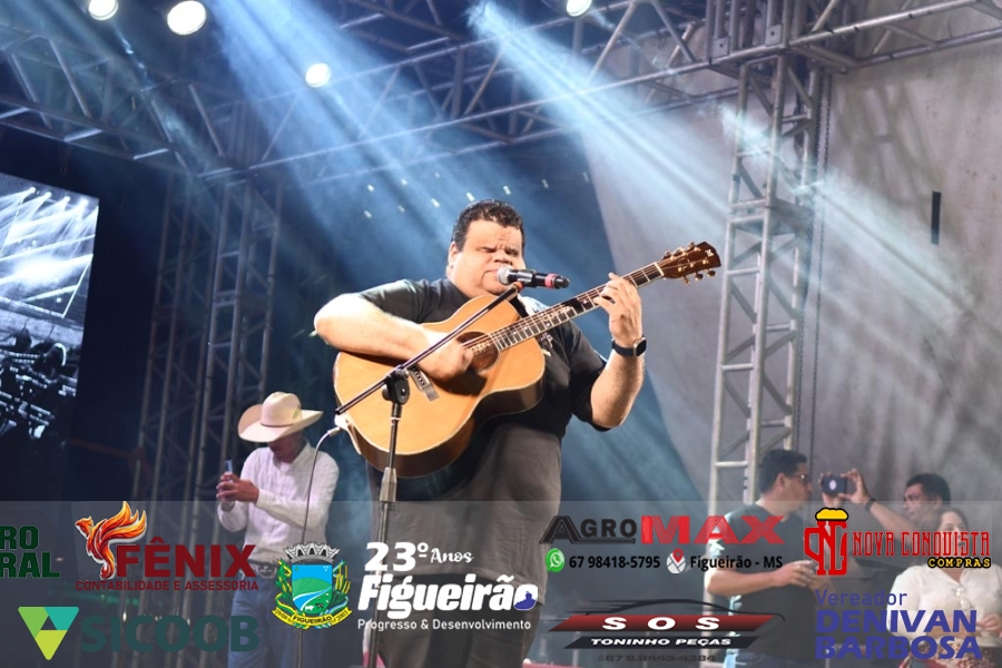 1ª noite do Rodeio Fest de Figueirão reúne show gospel e emoção na 