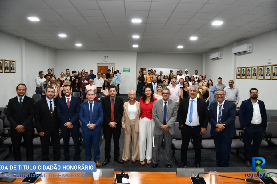 Entrega de Titulo Cidadão Honorário