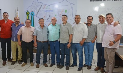 Prefeito Juvenal, Prefeito Barrinha e Prefeito Henrique, agradece o Governa